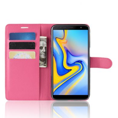 Чохол-книжка Deexe Wallet Style для Samsung Galaxy J6+ (J610), Rose