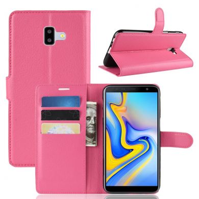 Чохол-книжка Deexe Wallet Style для Samsung Galaxy J6+ (J610), Rose