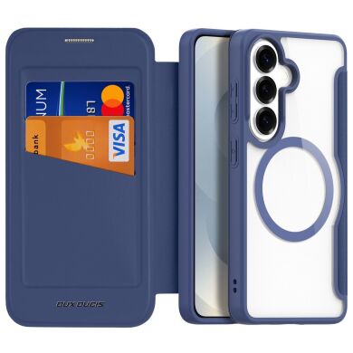 Чехол-книжка DUX DUCIS Skin X Pro Magnetic для Samsung Galaxy S26 - Blue