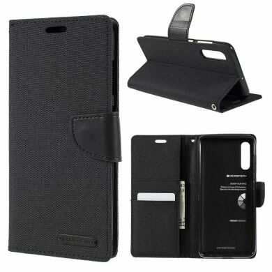 Чохол-книжка MERCURY Canvas Diary для Samsung Galaxy A50 (A505) / A30s (A307) / A50s (A507) - Black