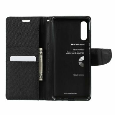Чохол-книжка MERCURY Canvas Diary для Samsung Galaxy A50 (A505) / A30s (A307) / A50s (A507) - Black