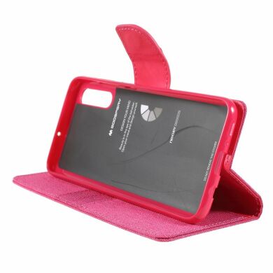 Чохол-книжка MERCURY Canvas Diary для Samsung Galaxy A70 (A705) - Rose
