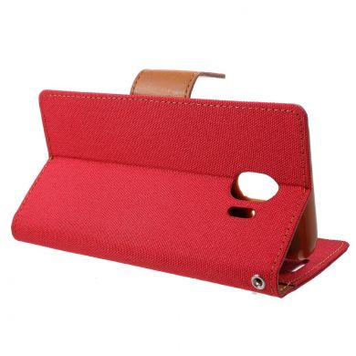 Чехол-книжка MERCURY Canvas Diary для Samsung Galaxy J4 2018 (J400) - Red