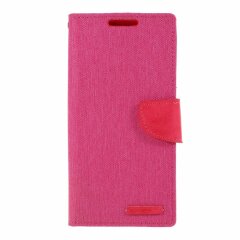 Чехол-книжка MERCURY Canvas Diary для Samsung Galaxy Note 10+ (N975) - Pink
