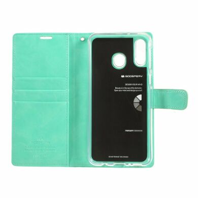 Чохол-книжка MERCURY Classic Wallet для Samsung Galaxy M20 (M205) - Cyan