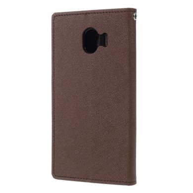 Чехол-книжка MERCURY Fancy Diary для Samsung Galaxy J4 2018 (J400) - Brown