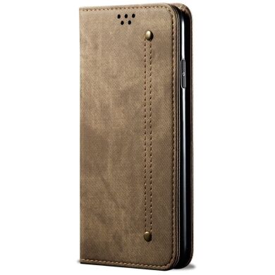 Чехол-книжка UniCase Jeans Wallet для Samsung Galaxy A04 (A045) - Khaki