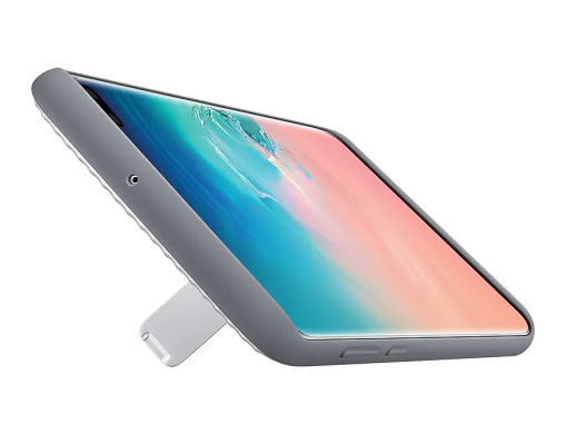 Чохол Protective Standing Cover для Samsung Galaxy S10 Plus (G975) EF-RG975CSEGRU - Silver