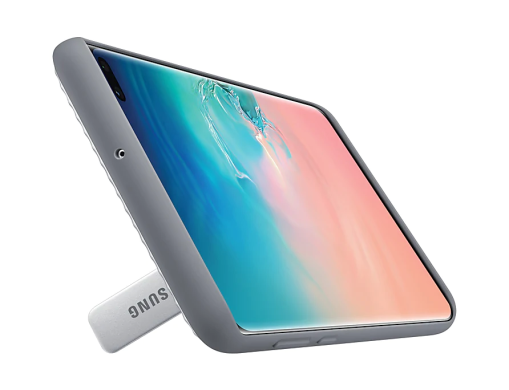 Чохол Protective Standing Cover для Samsung Galaxy S10 Plus (G975) EF-RG975CSEGRU - Silver