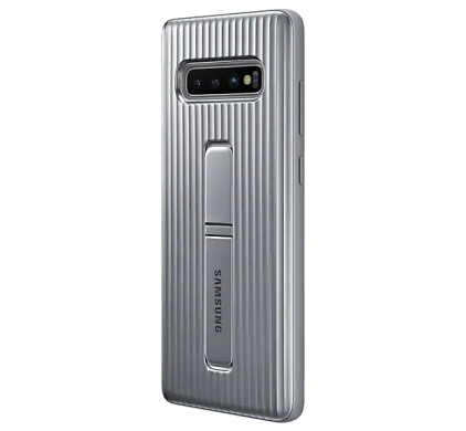 Чехол Protective Standing Cover для Samsung Galaxy S10 Plus (G975) EF-RG975CSEGRU - Silver