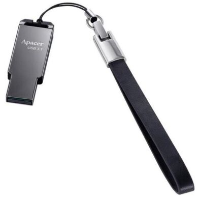 Флеш-память Apacer AH360 64GB USB 3.1 (AP64GAH360A-1) - Ashy