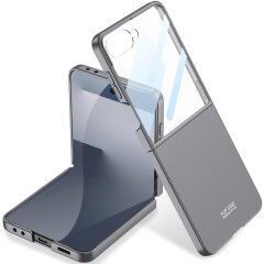 Пластиковый чехол GKK Hard Shell (FF) для Samsung Galaxy Flip 7 - Grey