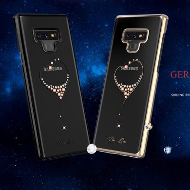 Пластиковый чехол KINGXBAR Diamond Series для Samsung Galaxy Note 9 (N960) - Gold