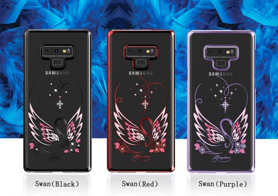 Пластиковый чехол KINGXBAR Diamond Series для Samsung Galaxy Note 9 (N960) - Black
