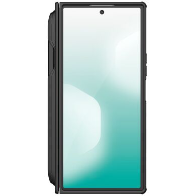 Пластиковый чехол NILLKIN Frosted Shield Magnetic (S Pen) для Samsung Galaxy Fold 7 - Black