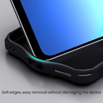 Пластиковый чехол NILLKIN Frosted Shield Pro Magnetic для Samsung Galaxy A17 (A175) - Black