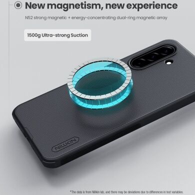 Пластиковый чехол NILLKIN Frosted Shield Pro Magnetic для Samsung Galaxy A17 (A175) - Black