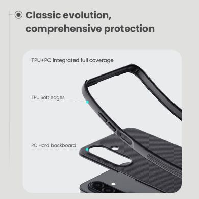 Пластиковый чехол NILLKIN Frosted Shield Pro Magnetic для Samsung Galaxy A17 (A175) - Black