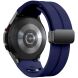 Ремешок Deexe Aurora Strap для Samsung Galaxy Watch 4 / 4 Classic / 5 / 5 Pro / 6 / 6 Classic / 7 / FE - Midnight Blue. Фото 1 из 8