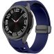 Ремешок Deexe Aurora Strap для Samsung Galaxy Watch 4 / 4 Classic / 5 / 5 Pro / 6 / 6 Classic / 7 / FE - Midnight Blue. Фото 2 из 8