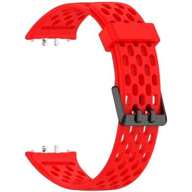 Ремешок Deexe Ocean Strap для Samsung Galaxy Fit 3 - Red