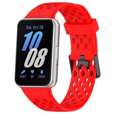 Ремешок Deexe Ocean Strap для Samsung Galaxy Fit 3 - Red