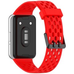 Ремешок Deexe Ocean Strap для Samsung Galaxy Fit 3 - Red