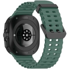 Ремешок Deexe Ocean Strap для Samsung Galaxy Watch Ultra (47mm) - Dark Green