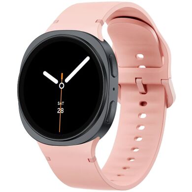 Ремешок Deexe Soft Silicone для Samsung Galaxy Watch 8 (40/44mm) / 8 Classic - Pink