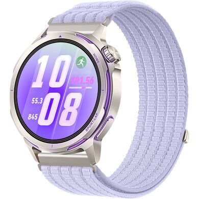 Ремінець Deexe Soft Weave для для годинників з шириною кріплення 20мм - Purple