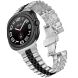 Ремешок Deexe Stainless Steel QuickFit для Samsung Galaxy Watch 8 (40/44mm) / 8 Classic / Ultra (2025) - Silver / Black. Фото 2 из 7