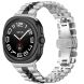 Ремешок Deexe Stainless Steel QuickFit для Samsung Galaxy Watch 8 (40/44mm) / 8 Classic / Ultra (2025) - Silver / Black. Фото 3 из 7