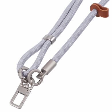 Ремешок для смартфона Deexe Crossbody Strap - Light Grey