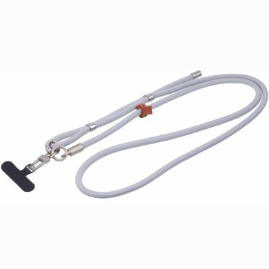 Ремешок для смартфона Deexe Crossbody Strap - Light Grey