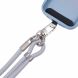 Ремешок для смартфона Deexe Crossbody Strap - Light Grey. Фото 3 из 5