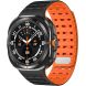 Ремешок Reframe Sport Band для Samsung Galaxy Watch Ultra (47mm) / Ultra (2025) - Black / Orange. Фото 3 из 5