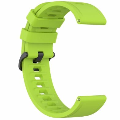 Ремешок UniCase Soft Silicone для часов с шириной крепления 22мм - Light Green