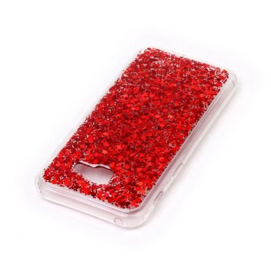 Силиконовый (TPU) чехол UniCase Glitter для Samsung Galaxy A5 2017 (A520) - Red