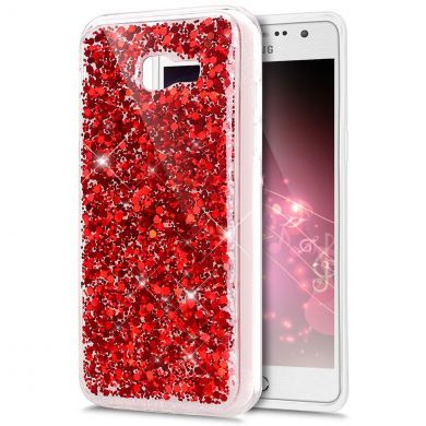 Силиконовый (TPU) чехол UniCase Glitter для Samsung Galaxy A5 2017 (A520) - Red