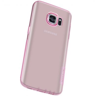 Силиконовая накладка NILLKIN Nature TPU 0.6mm для Samsung Galaxy S7 (G930) - Pink