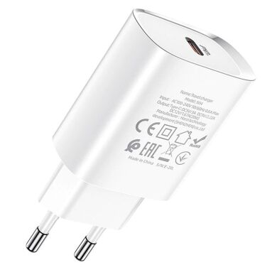 Сетевое зарядное устройство Hoco N14 PD (20W) — White