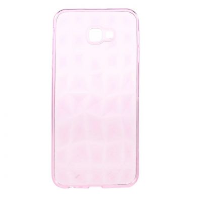 Силіконовий чохол Deexe 3D Diamond Texture для Samsung Galaxy J4+ (J415) - Rose