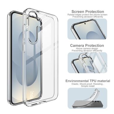 Силіконовий чохол IMAK UX-10 Series для Samsung Galaxy S25 Plus (S936) - Transparent