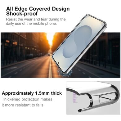 Силіконовий чохол IMAK UX-10 Series для Samsung Galaxy S25 Plus (S936) - Transparent