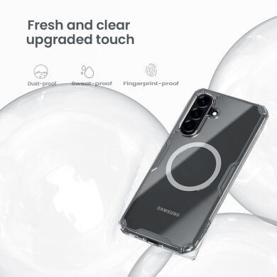 Силиконовый чехол NILLKIN Nature TPU Pro Magnetic для Samsung Galaxy A57 (A576) - Transparent