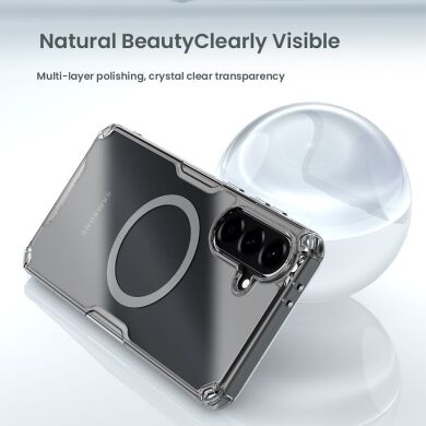 Силиконовый чехол NILLKIN Nature TPU Pro Magnetic для Samsung Galaxy A57 (A576) - Transparent