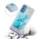 Силиконовый (TPU) чехол Deexe Fashion Glitter для Samsung Galaxy M52 (M526) - Blue Planet. Фото 7 из 8