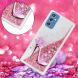 Силиконовый (TPU) чехол Deexe Fashion Glitter для Samsung Galaxy M52 (M526) - Pink Butterflies. Фото 5 из 10