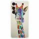 Силиконовый (TPU) чехол Deexe Life Style для Samsung Galaxy S23 (S911) - Colorful Giraffe. Фото 1 из 2