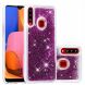 Силіконовий (TPU) чохол Deexe Liquid Glitter для Samsung Galaxy A20s (A207), Purple